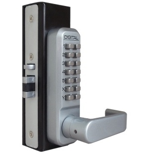 Lockey 2985DC MG Keyless Mechanical Digital Adams Rite Style Latch Lock Lockey 2985DC MG Keyless Mechanical Digital Adams Rite Style Latch Door Lock